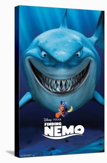 Disney Pixar Finding Nemo - One Sheet-Trends International-Stretched Canvas