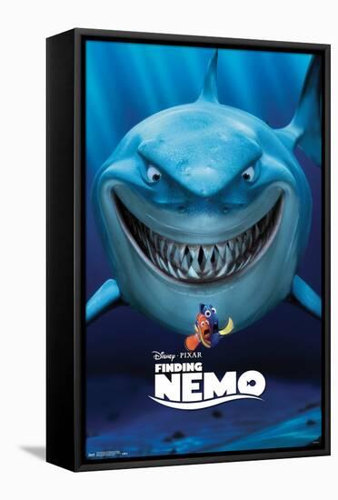 Disney Pixar Finding Nemo - One Sheet-Trends International-Framed Stretched Canvas