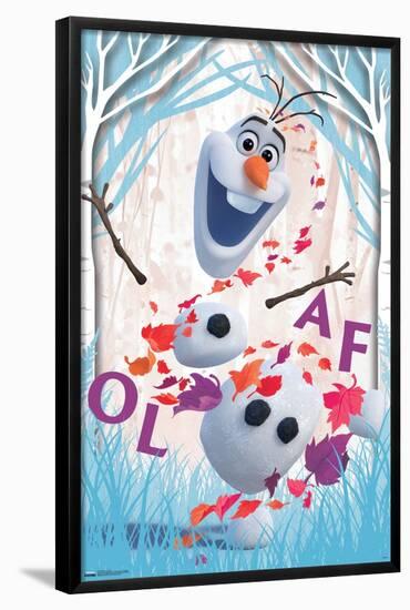 Disney Pixar Frozen 2 - Olaf-Trends International-Framed Poster