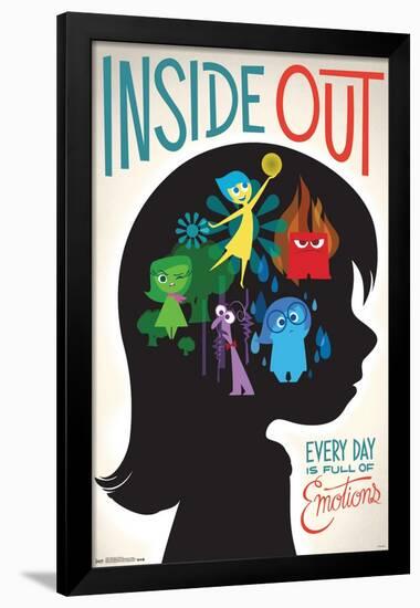 Disney Pixar Inside Out - Emotions-Trends International-Framed Poster