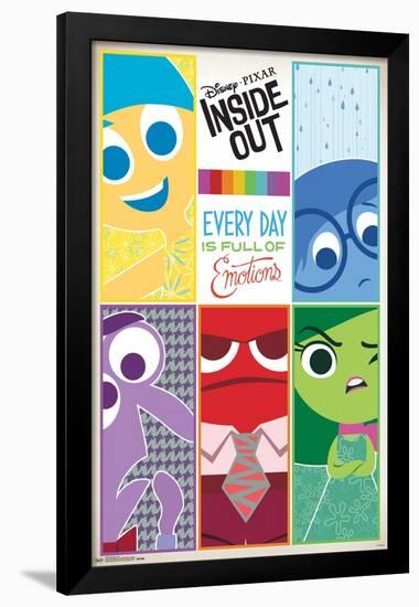 Disney Pixar Inside Out - Grid-Trends International-Framed Poster