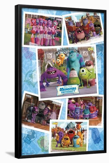 Disney Pixar Monsters University - Grid-Trends International-Framed Poster