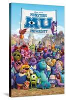 Disney Pixar Monsters University - One Sheet-Trends International-Stretched Canvas
