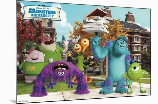 Disney Pixar Monsters University - Oozma Kappa-Trends International-Mounted Poster
