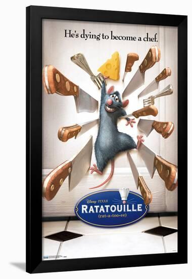 Disney Pixar Ratatouille - One Sheet-Trends International-Framed Poster