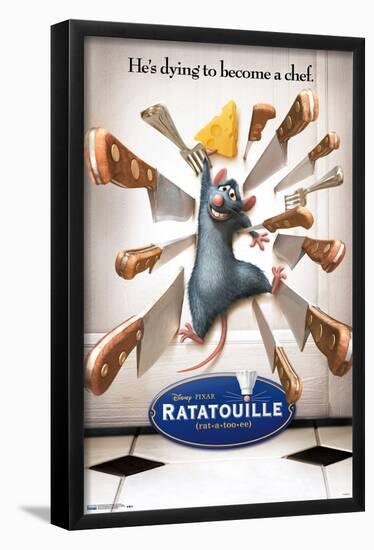 Disney Pixar Ratatouille - One Sheet-Trends International-Framed Poster