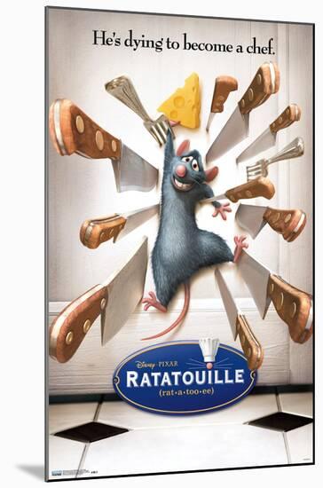 Disney Pixar Ratatouille - One Sheet-Trends International-Mounted Poster