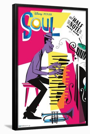 Disney Pixar Soul - Half Note-Trends International-Framed Poster