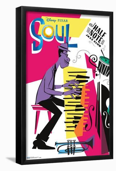 Disney Pixar Soul - Half Note-Trends International-Framed Poster