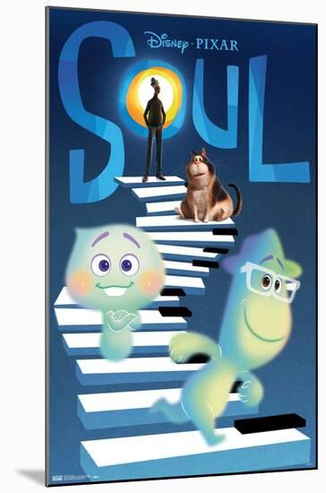 Disney Pixar Soul - Piano-Trends International-Mounted Poster