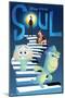 Disney Pixar Soul - Piano-Trends International-Mounted Poster