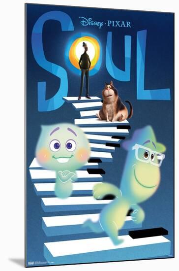 Disney Pixar Soul - Piano-Trends International-Mounted Poster