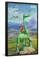 Disney Pixar The Good Dinosaur - Faces-Trends International-Framed Poster