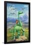 Disney Pixar The Good Dinosaur - Faces-Trends International-Framed Poster