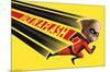 Disney Pixar The Incredibles 2 - Dash-Trends International-Mounted Poster