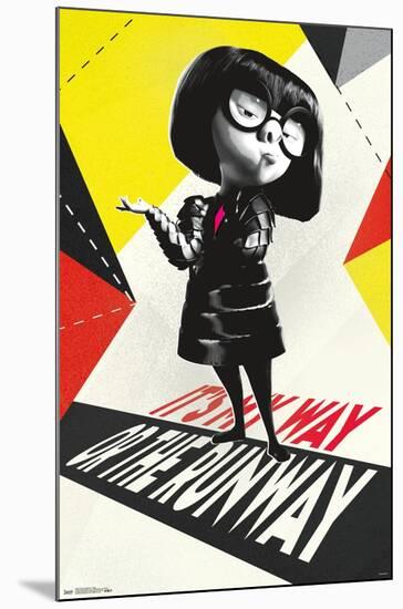 Disney Pixar The Incredibles 2 - Edna-Trends International-Mounted Poster