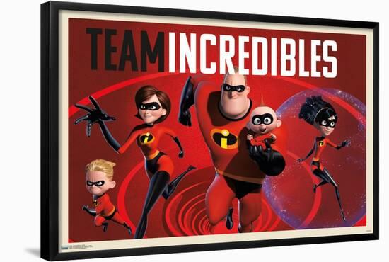 Disney Pixar The Incredibles 2 - Family-Trends International-Framed Poster