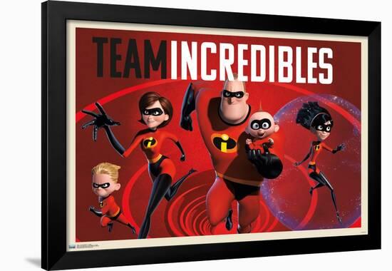 Disney Pixar The Incredibles 2 - Family-Trends International-Framed Poster