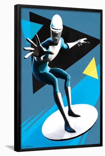 Disney Pixar The Incredibles 2 - Frozone-Trends International-Framed Poster