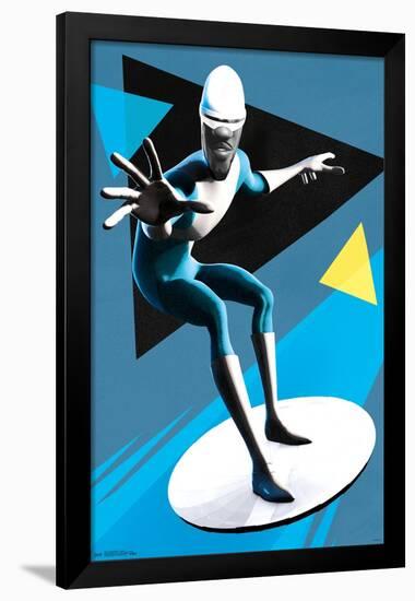 Disney Pixar The Incredibles 2 - Frozone-Trends International-Framed Poster