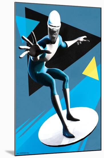 Disney Pixar The Incredibles 2 - Frozone-Trends International-Mounted Poster