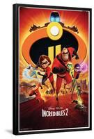 Disney Pixar The Incredibles 2 - One Sheet-Trends International-Framed Poster