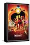 Disney Pixar The Incredibles 2 - One Sheet-Trends International-Framed Stretched Canvas