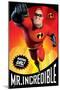 Disney Pixar The Incredibles - Mr. Incredible-Trends International-Mounted Poster