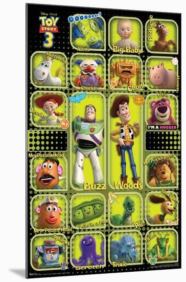 Disney Pixar Toy Story 3 - Toys-Trends International-Mounted Poster