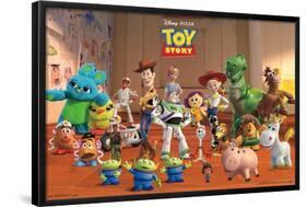 Disney Pixar Toy Story 4 - Collage-Trends International-Framed Poster