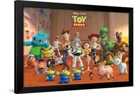 Disney Pixar Toy Story 4 - Collage-Trends International-Framed Poster