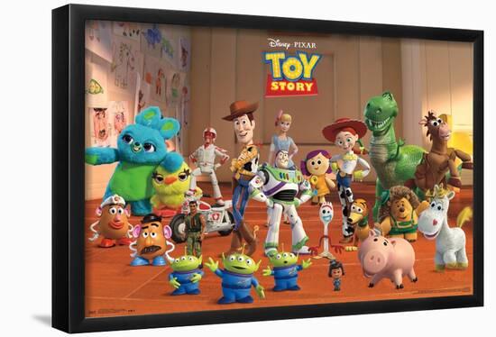 Disney Pixar Toy Story 4 - Collage-Trends International-Framed Poster