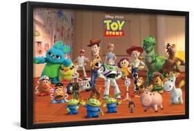 Disney Pixar Toy Story 4 - Collage-Trends International-Framed Poster