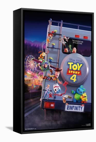 Disney Pixar Toy Story 4 - Final One Sheet-Trends International-Framed Stretched Canvas
