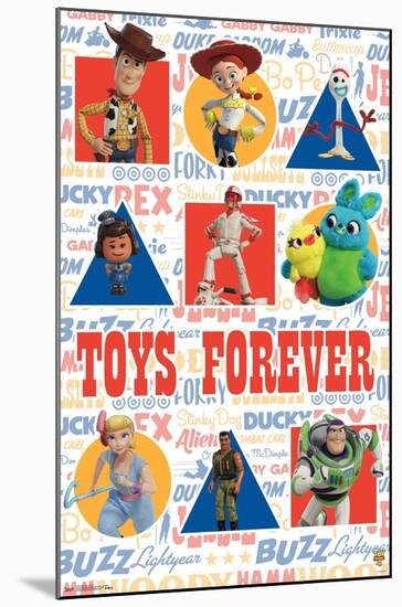 Disney Pixar Toy Story 4 - Grid-Trends International-Mounted Poster