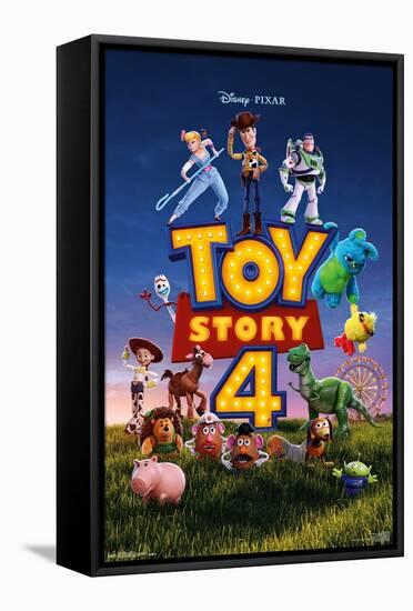 Disney Pixar Toy Story 4 - One Sheet-Trends International-Framed Stretched Canvas