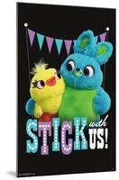 Disney Pixar Toy Story 4 - Stick With Us-Trends International-Mounted Poster