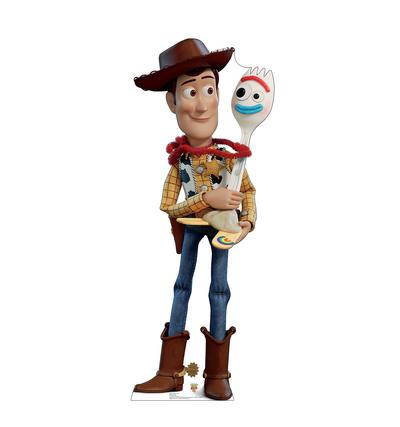 Disney Pixar Toy Story 4 Woody Forky Cardboard Cutouts Allposters Com