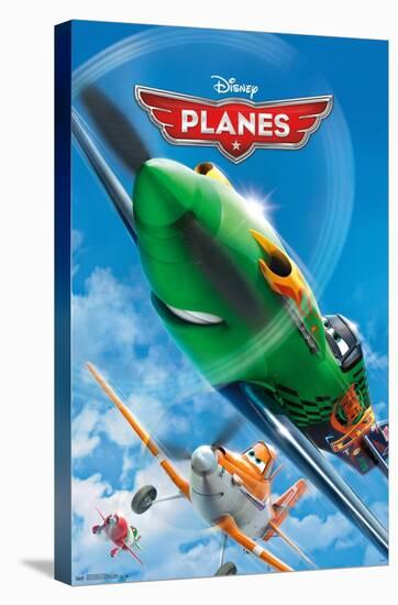 Disney Planes - One Sheet-Trends International-Stretched Canvas