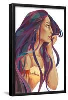 Disney Pocahontas - Stylized-Trends International-Framed Poster