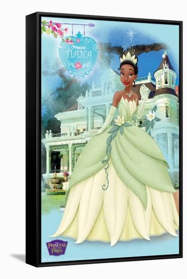 Disney Princess and the Frog - Princess-Trends International-Framed Stretched Canvas