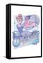 Disney Princess And Villains: Manga - Cinderella-Trends International-Framed Stretched Canvas