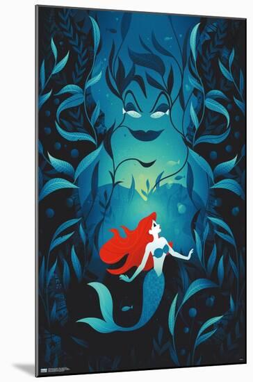 Disney Princess - Ariel - Good vs Evil-Trends International-Mounted Poster