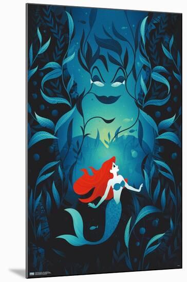 Disney Princess - Ariel - Good vs Evil-Trends International-Mounted Poster