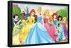 Disney Princess - Castle Lawn Group-Trends International-Framed Poster