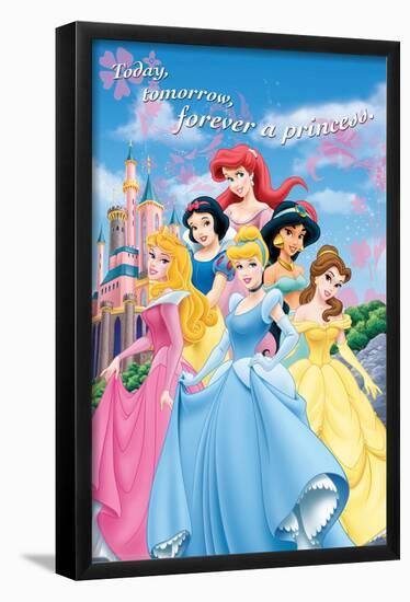 Disney Princess - Castle-Trends International-Framed Poster