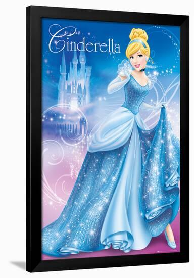 Disney Princess- Cinderella-null-Framed Poster