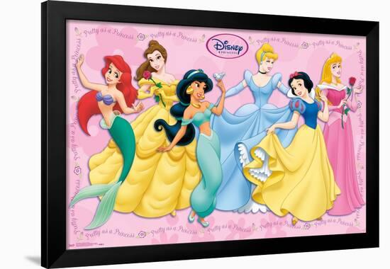 Disney Princess - Gowns-Trends International-Framed Poster