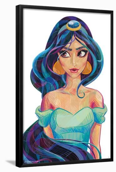 Disney Princess - Jasmine - Stylized-Trends International-Framed Poster