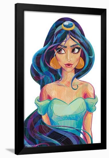 Disney Princess - Jasmine - Stylized-Trends International-Framed Poster